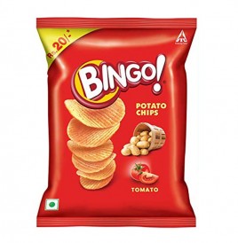 Bingo Potato Chips Tomato  Pack  52 grams